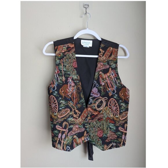 Deborah Murray Tapestry Vest - Picture 1 of 7